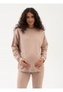 Свитшот для беременных и кормящих бежевый (мм324)